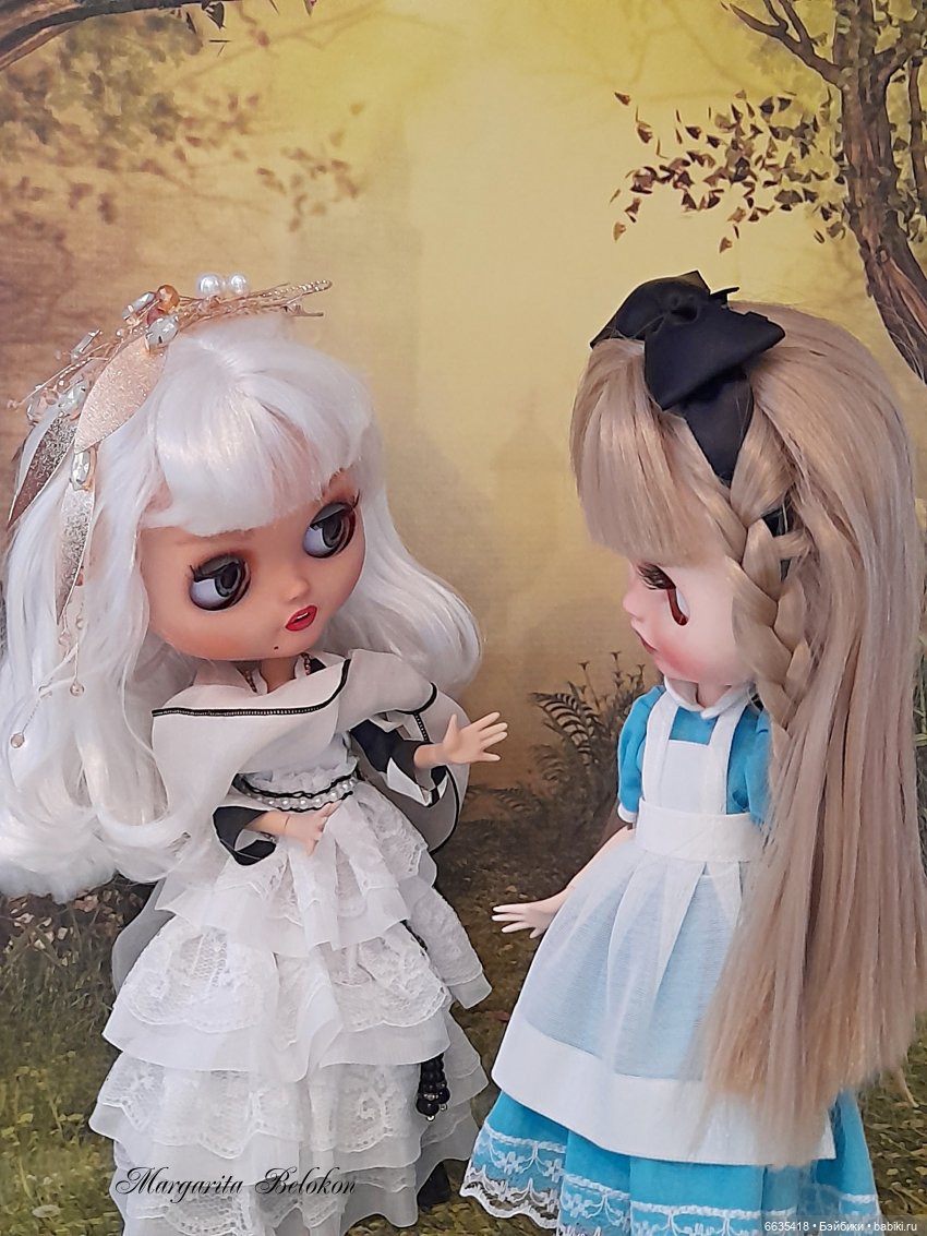 «Алиса в Зазеркалье». Глава V. Шерсть и вода. Часть 1