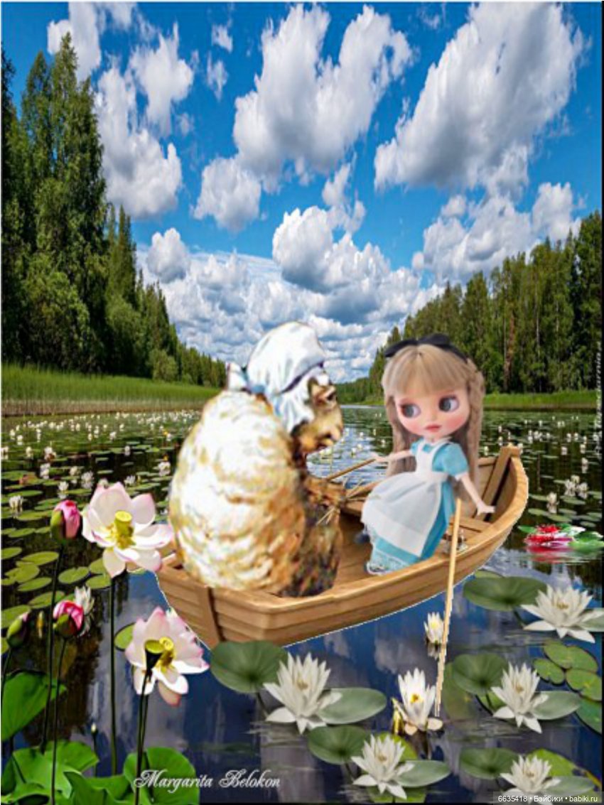 «Алиса в Зазеркалье» Глава V. Шерсть и вода. Часть 2 (фото 10)