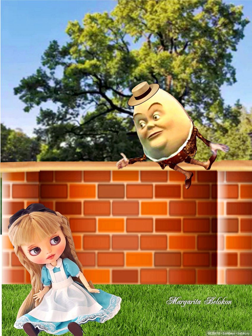 «Алиса в Зазеркалье». Глава VI Шалтай-Болтай (фото 8)