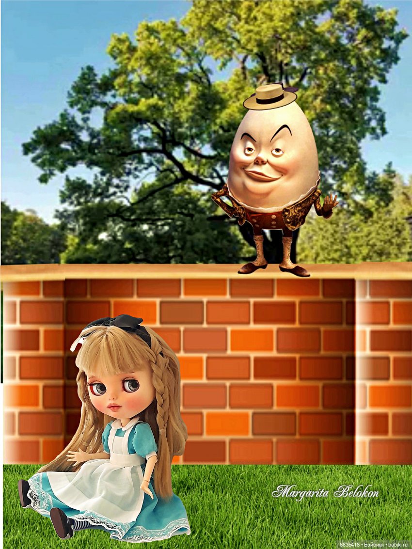 «Алиса в Зазеркалье». Глава VI Шалтай-Болтай