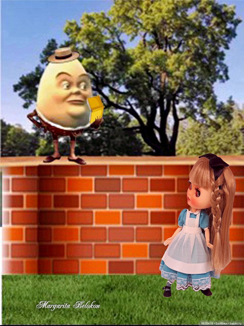 «Алиса в Зазеркалье». Глава VI Шалтай-Болтай (фото 9)