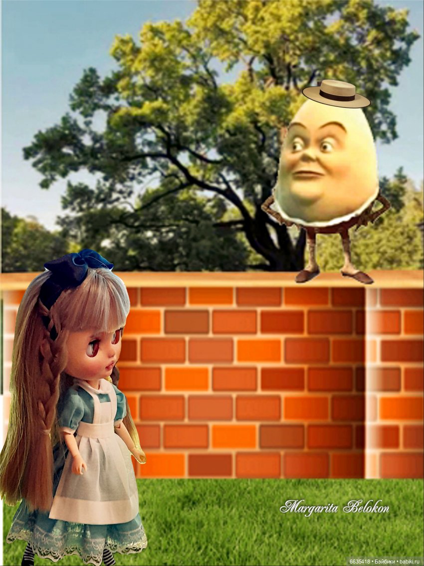 «Алиса в Зазеркалье». Глава VI Шалтай-Болтай (фото 7)