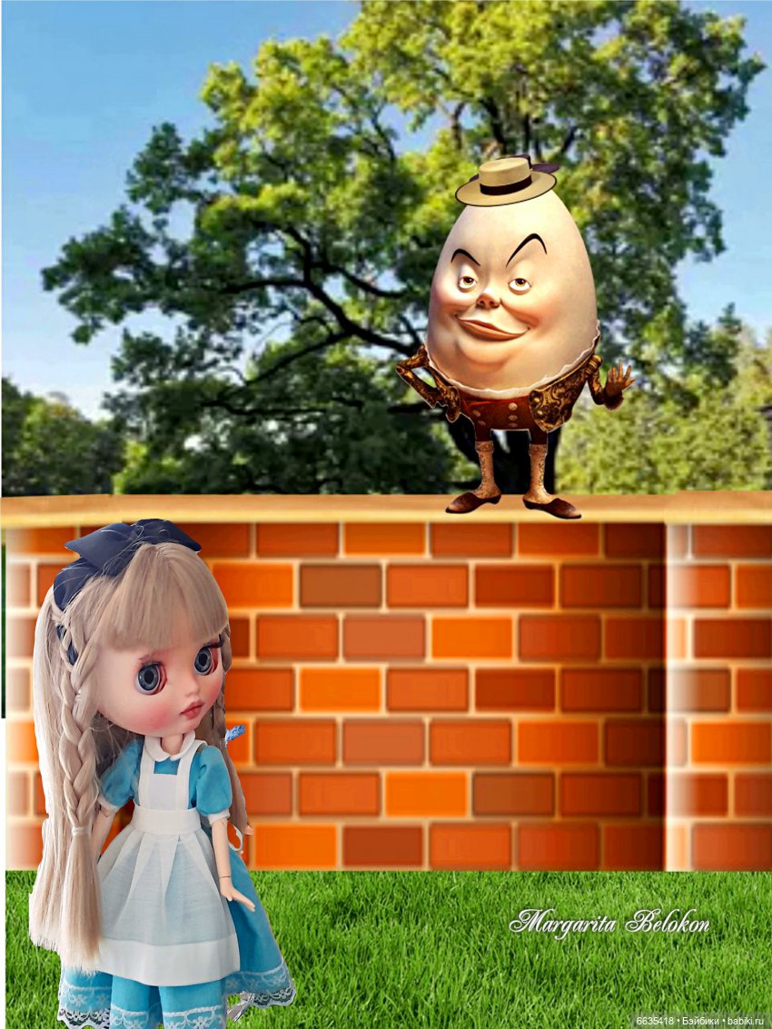 «Алиса в Зазеркалье». Глава VI Шалтай-Болтай (фото 10)