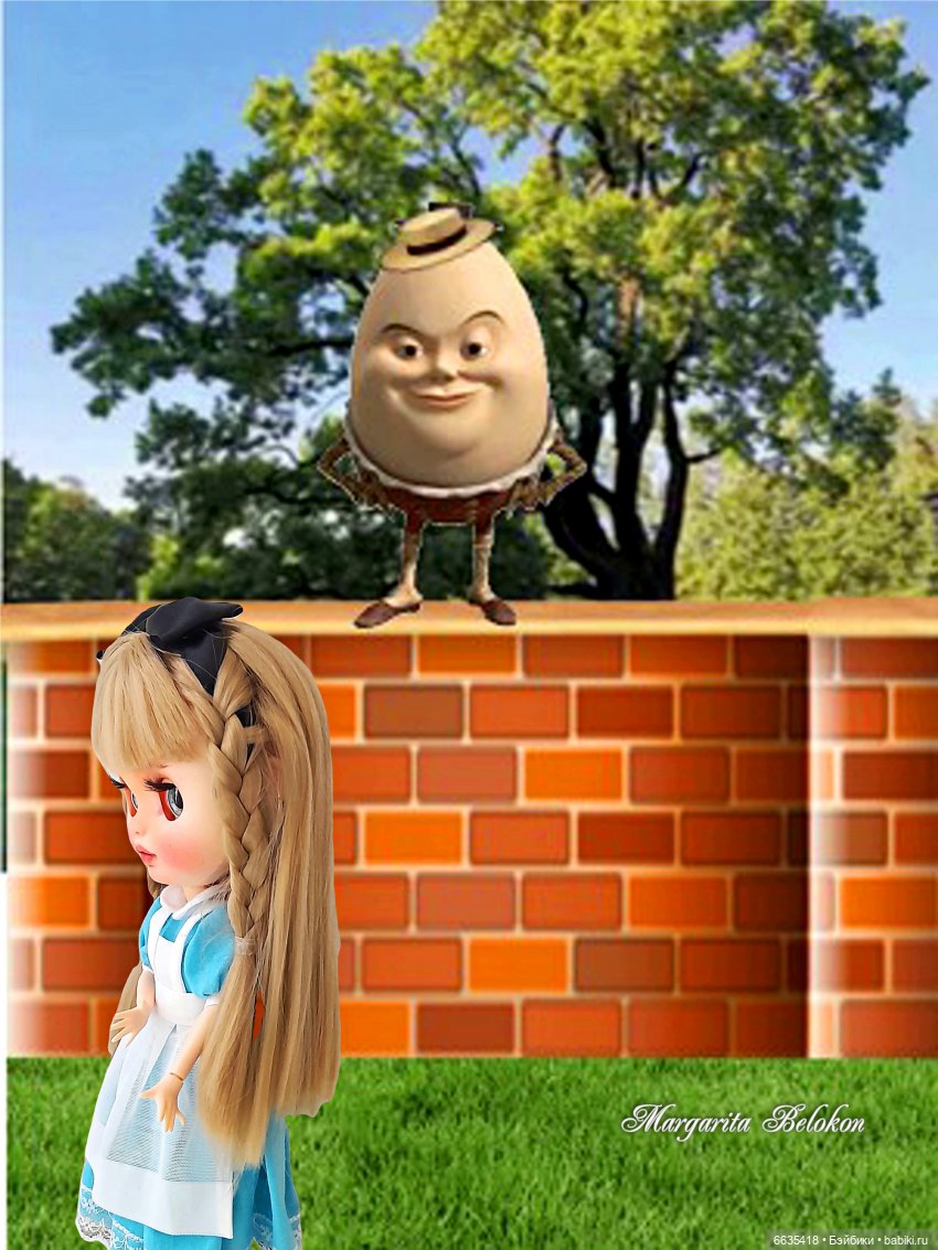 «Алиса в Зазеркалье». Глава VI Шалтай-Болтай