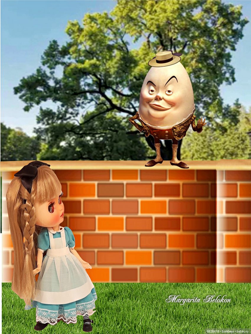 «Алиса в Зазеркалье». Глава VI Шалтай-Болтай (фото 5)