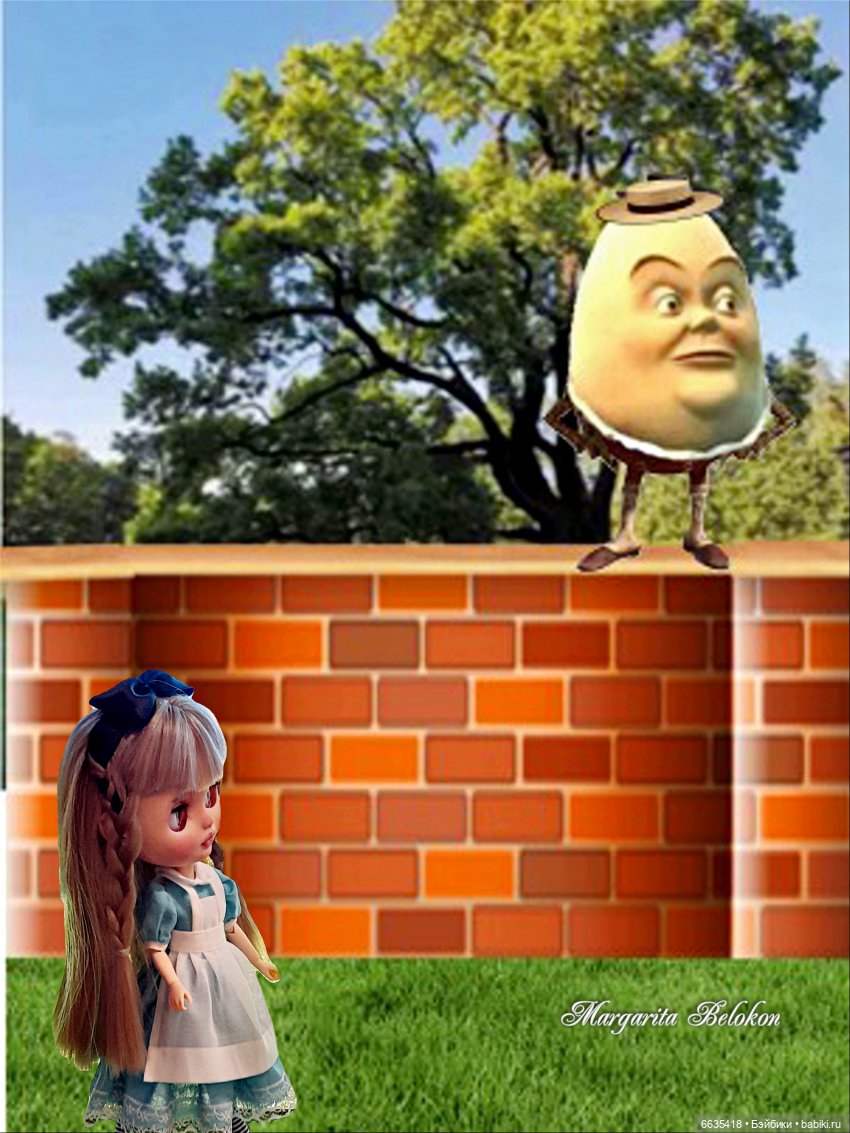 «Алиса в Зазеркалье». Глава VI Шалтай-Болтай