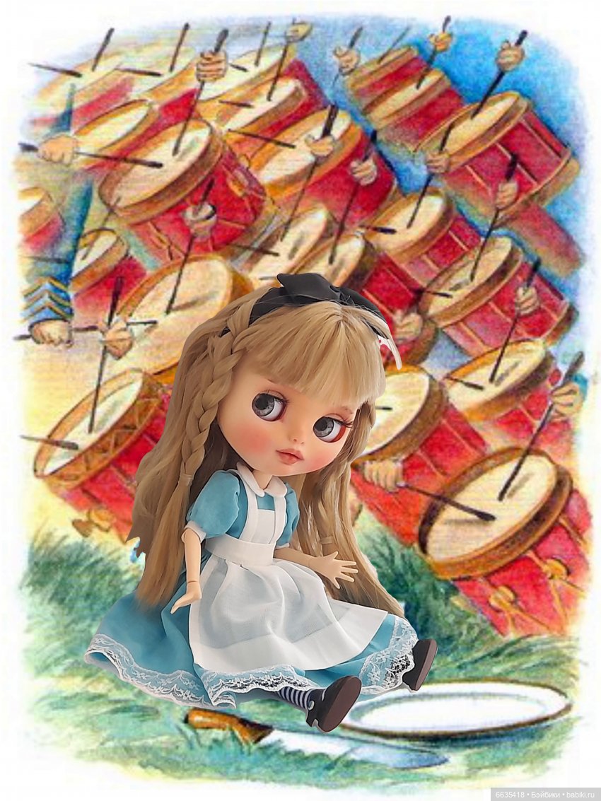 «Алиса в Зазеркалье». Глава VII. Лев и Единорог