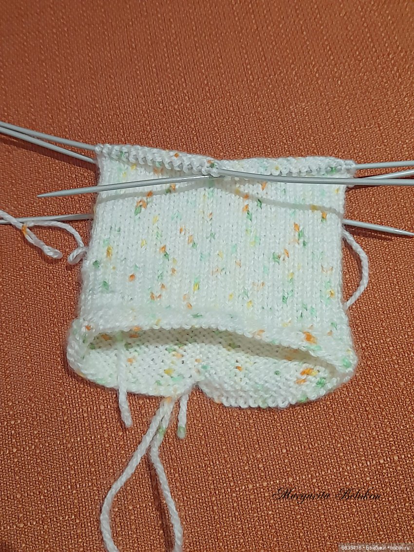 МК «Вяжем шапочку с объёмными ушками для куклы» (фото 10)