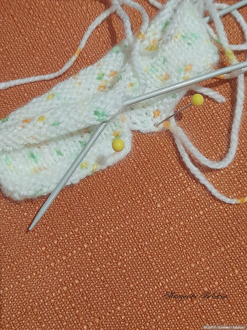 МК «Вяжем шапочку с объёмными ушками для куклы» (фото 7)