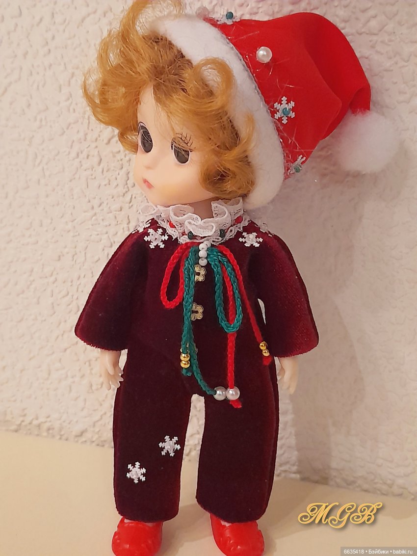 Велюр в одежде моих кукол