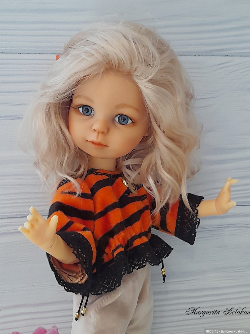 Велюр в одежде моих кукол