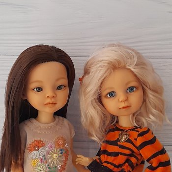 Велюр в одежде моих кукол