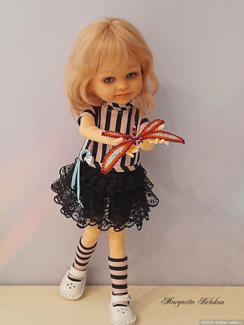 Вредная «полосочка» — Одежда и обувь для кукол своими руками: фото