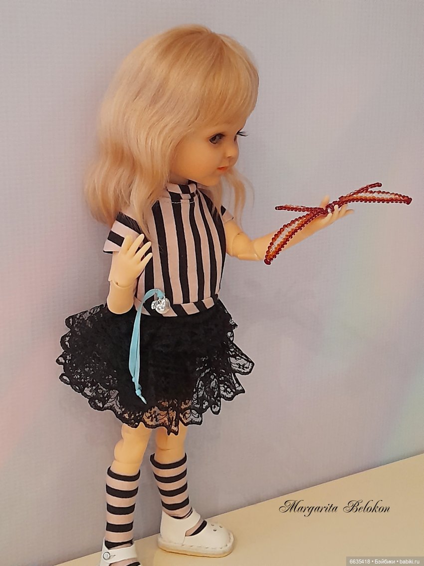Вредная «полосочка» — Одежда и обувь для кукол своими руками: фото