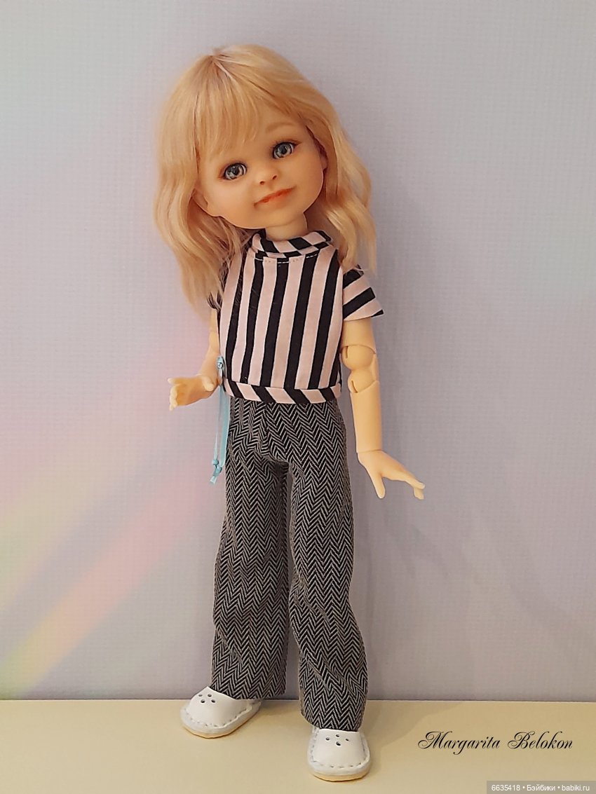 Вредная «полосочка» — Одежда и обувь для кукол своими руками: фото (фото 2)