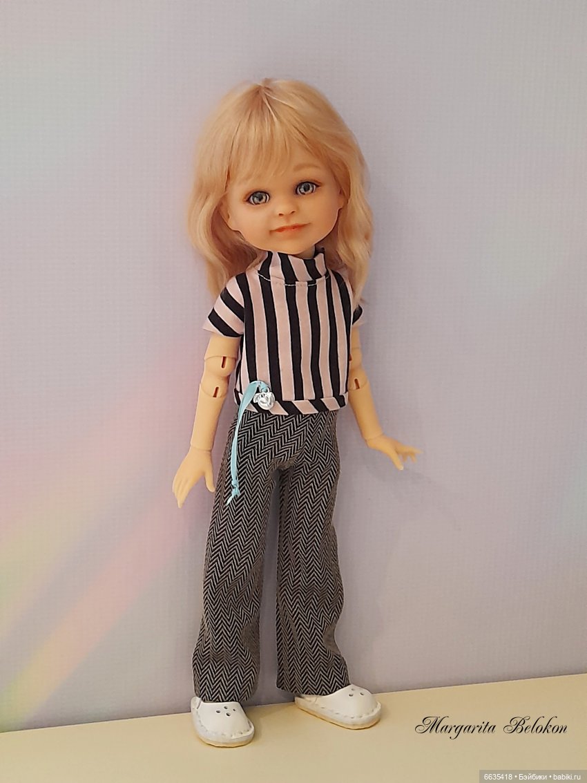 Вредная «полосочка» — Одежда и обувь для кукол своими руками: фото