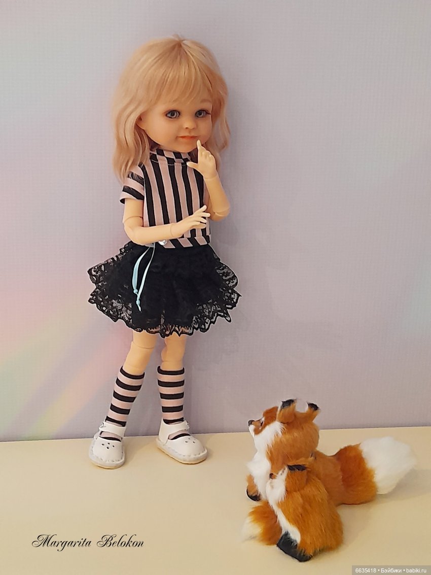 Вредная «полосочка» — Одежда и обувь для кукол своими руками: фото (фото 10)