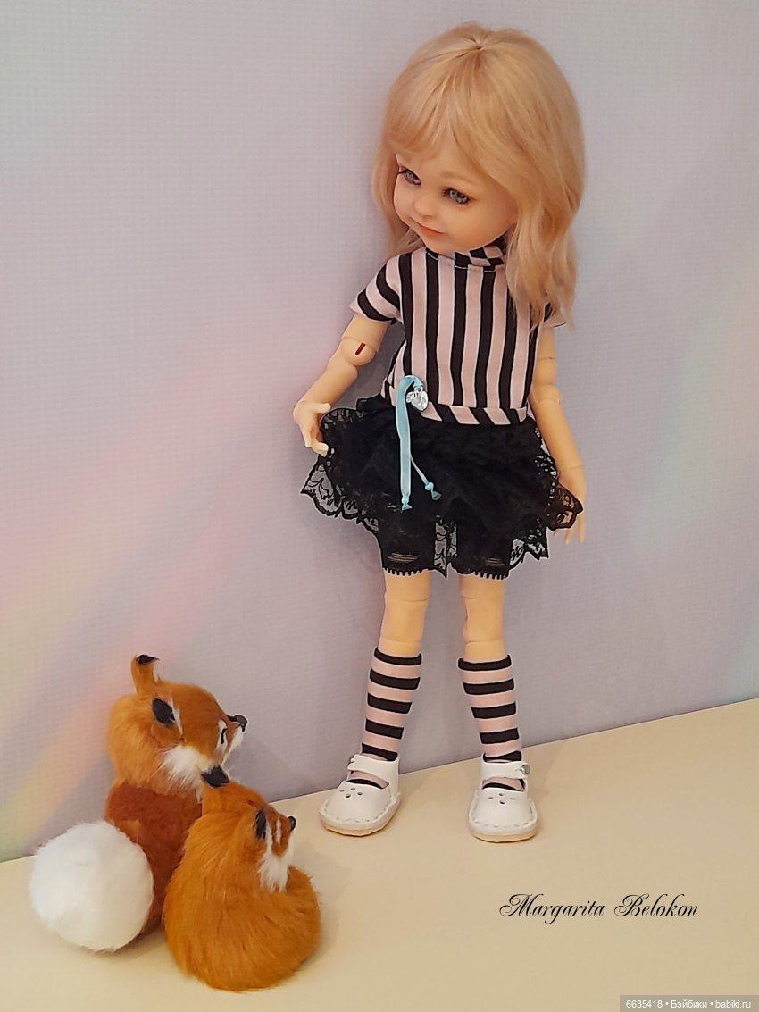 Вредная «полосочка» — Одежда и обувь для кукол своими руками: фото (фото 8)