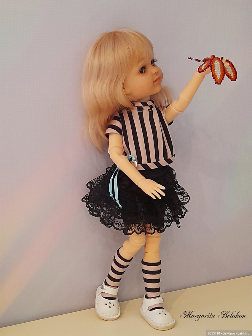 Вредная «полосочка» — Одежда и обувь для кукол своими руками: фото
