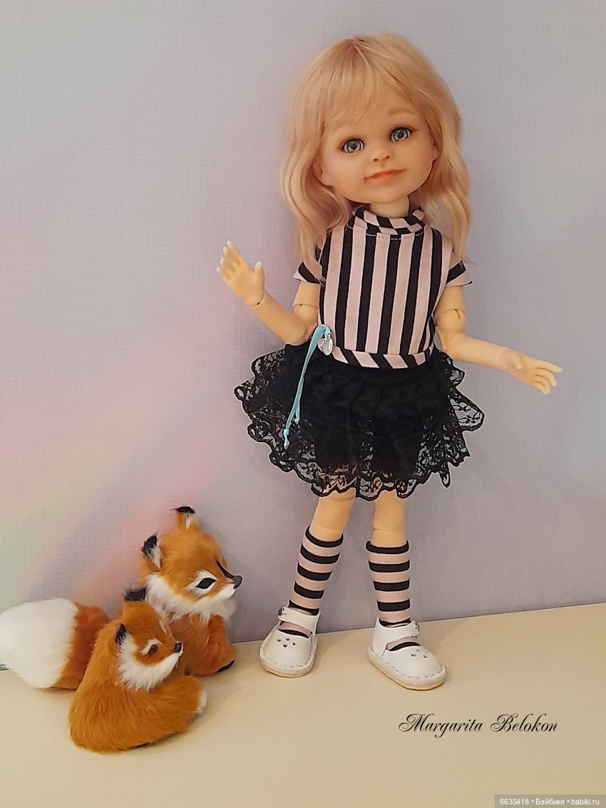 Вредная «полосочка» — Одежда и обувь для кукол своими руками: фото
