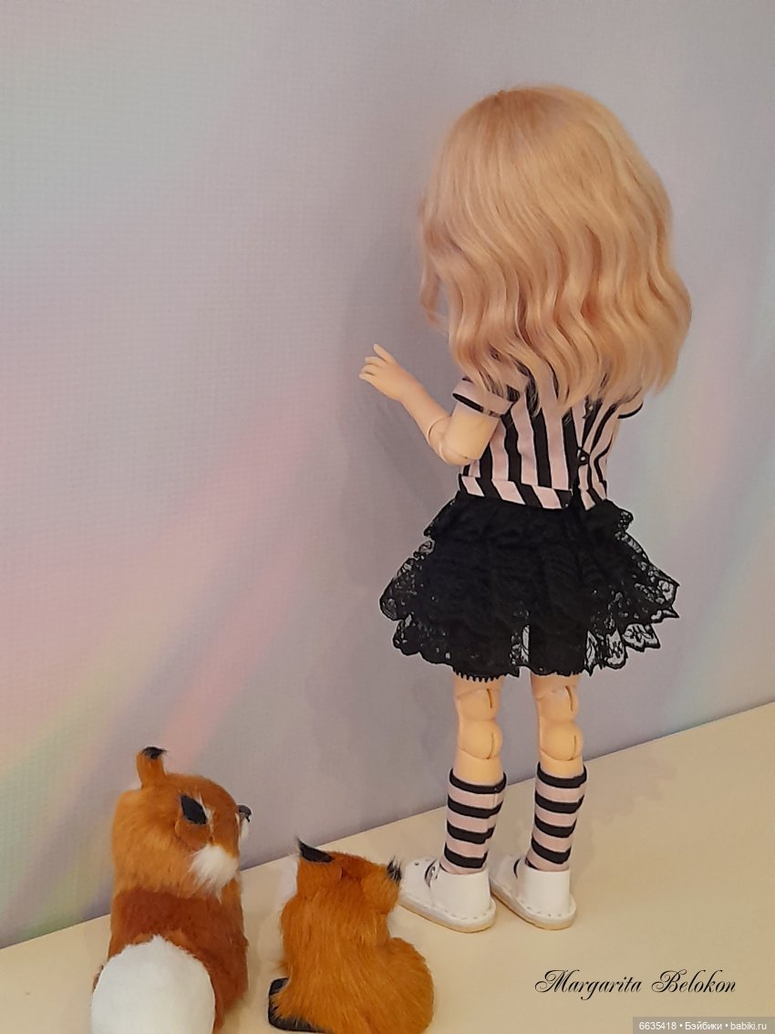 Вредная «полосочка» — Одежда и обувь для кукол своими руками: фото (фото 6)