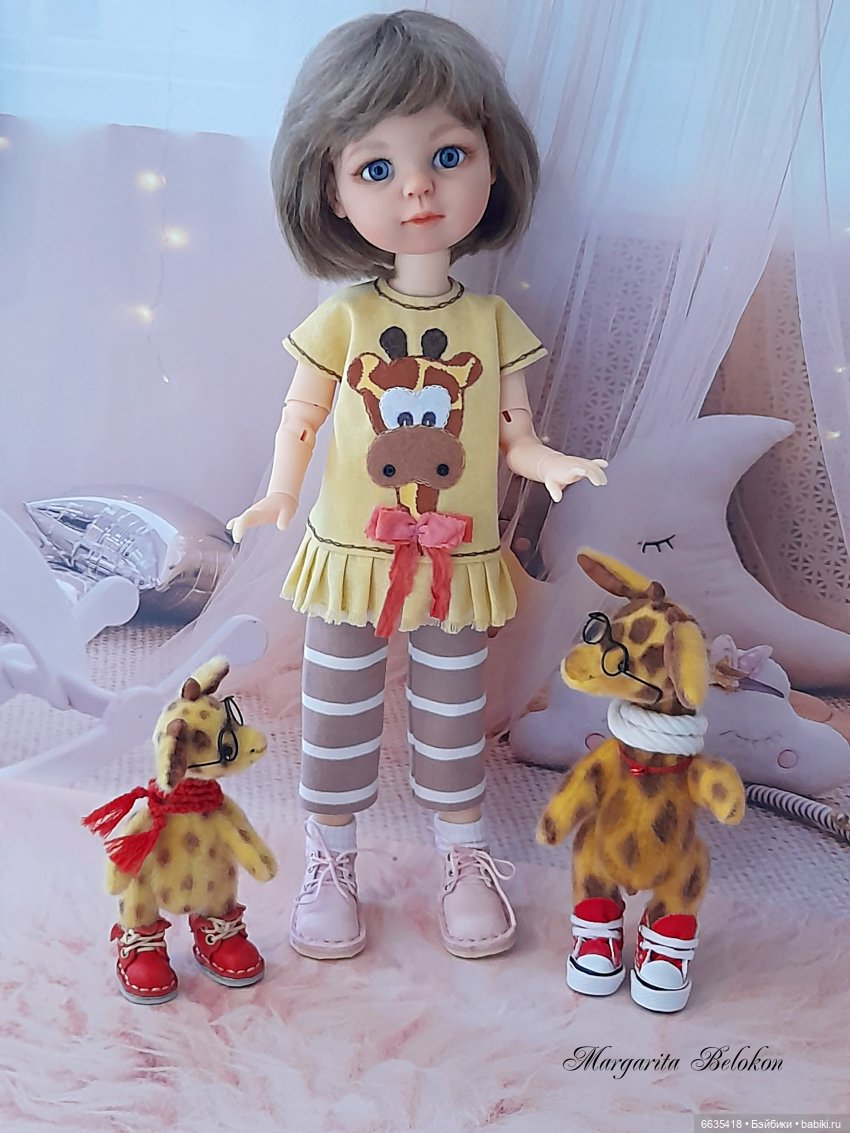 Жирафчики — Одежда и обувь для кукол своими руками: фото