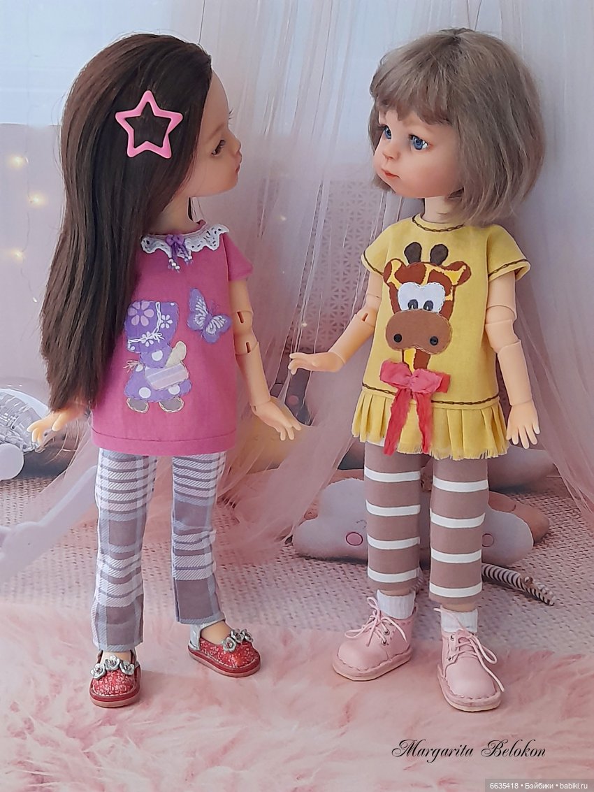 Жирафчики — Одежда и обувь для кукол своими руками: фото