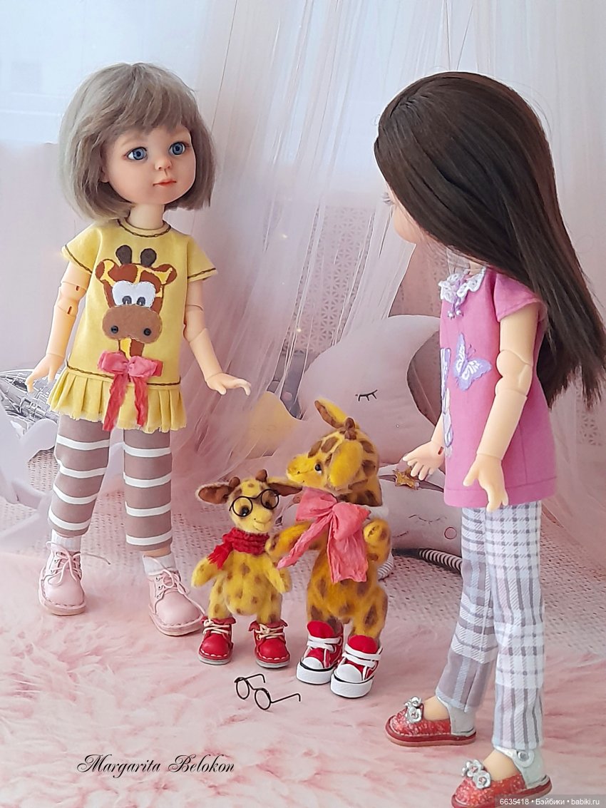 Жирафчики — Одежда и обувь для кукол своими руками: фото
