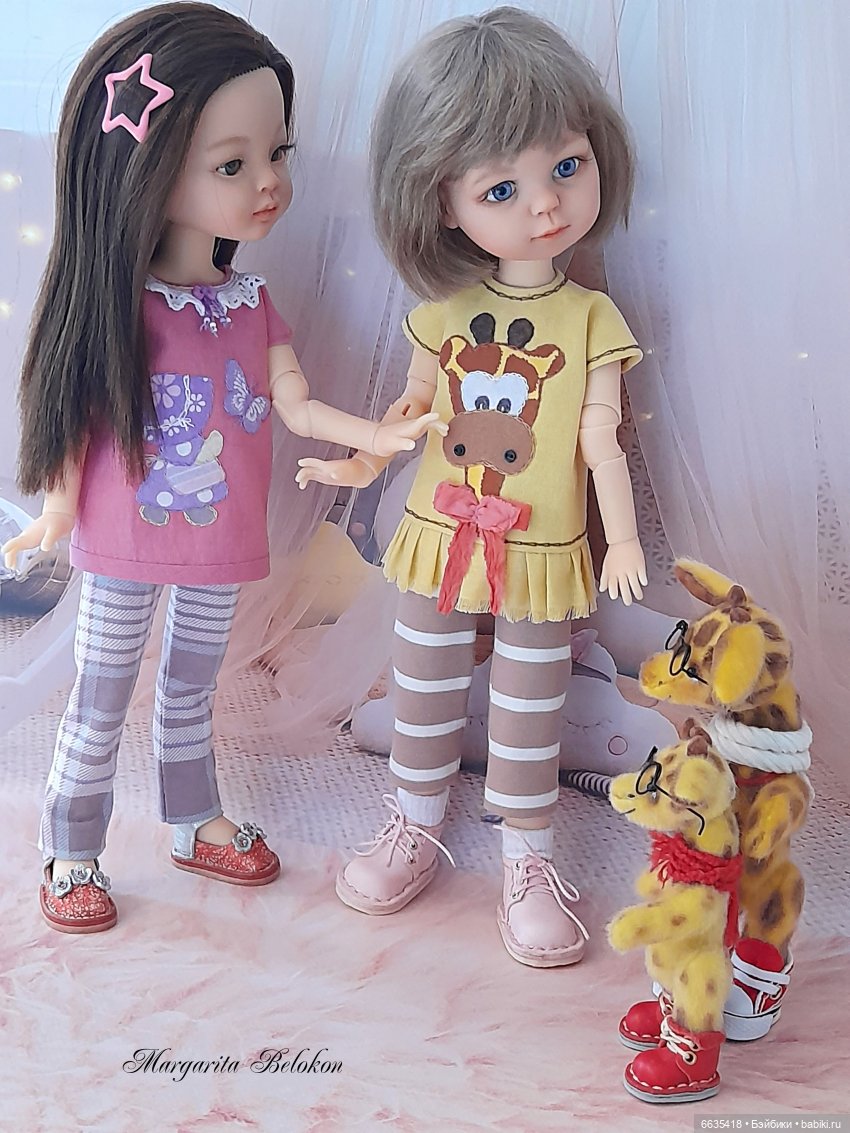 Жирафчики — Одежда и обувь для кукол своими руками: фото