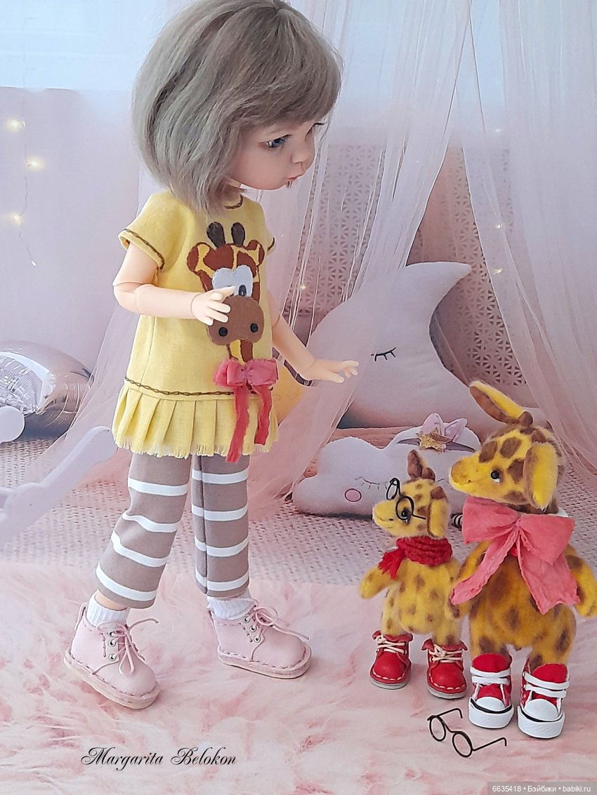 Жирафчики — Одежда и обувь для кукол своими руками: фото