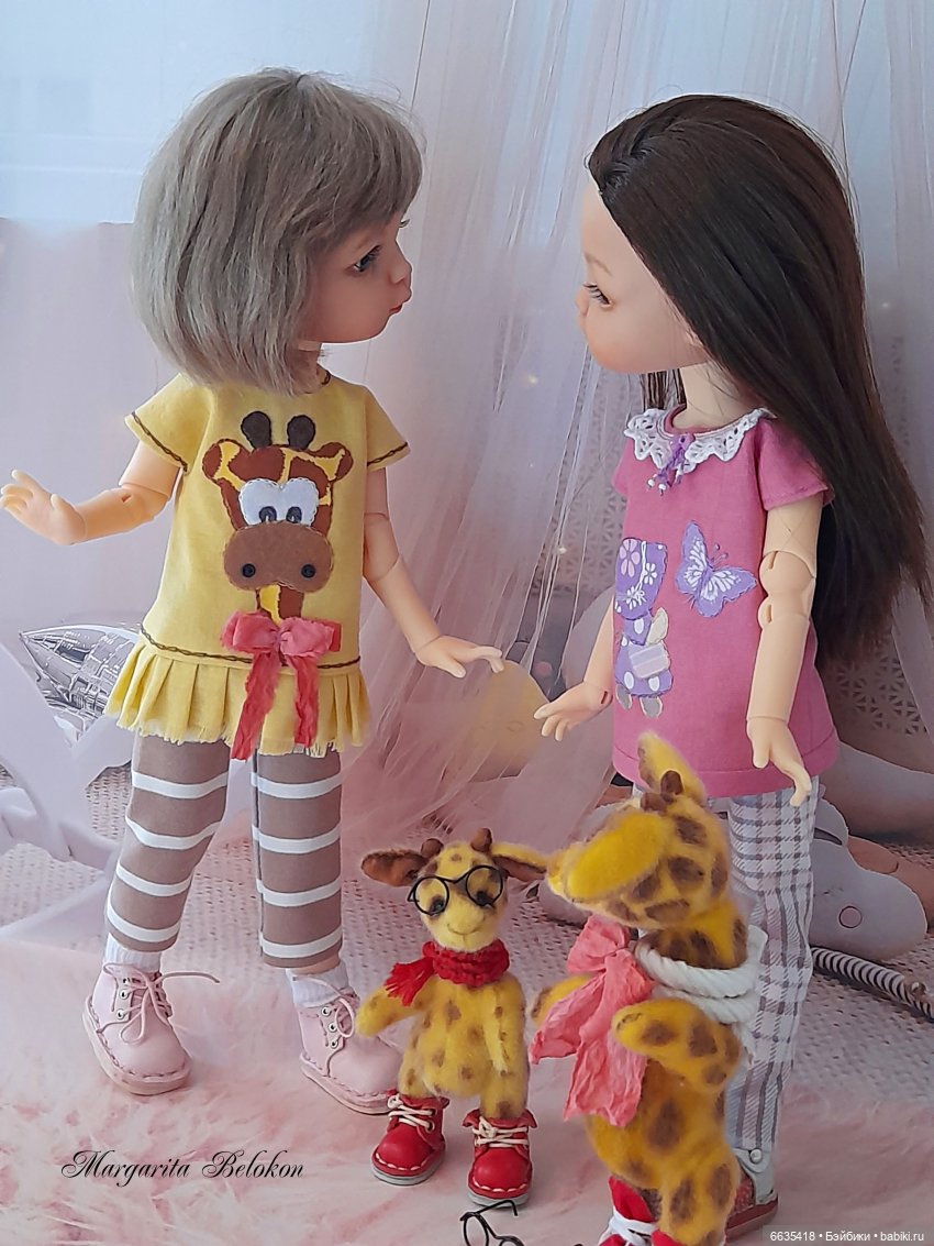 Жирафчики — Одежда и обувь для кукол своими руками: фото