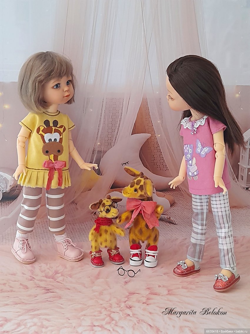 Жирафчики — Одежда и обувь для кукол своими руками: фото