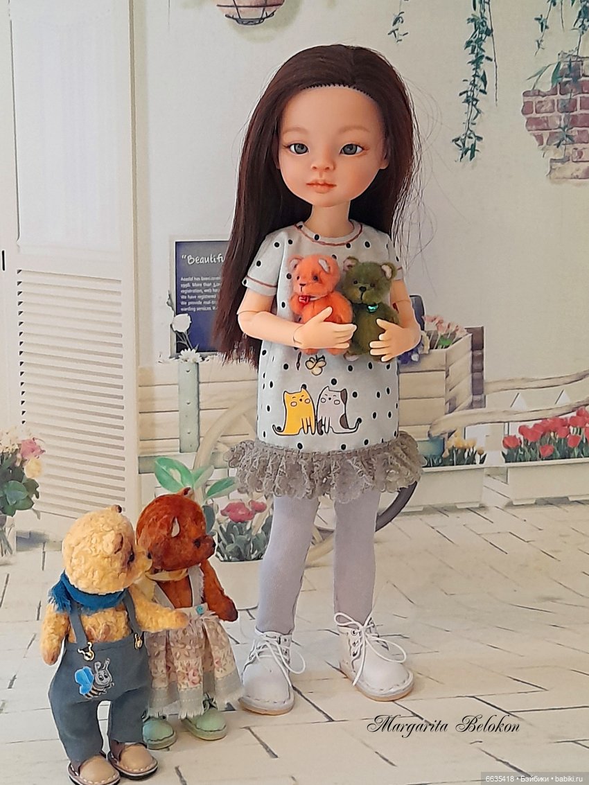 Мила, Апельсинчик и Листочек