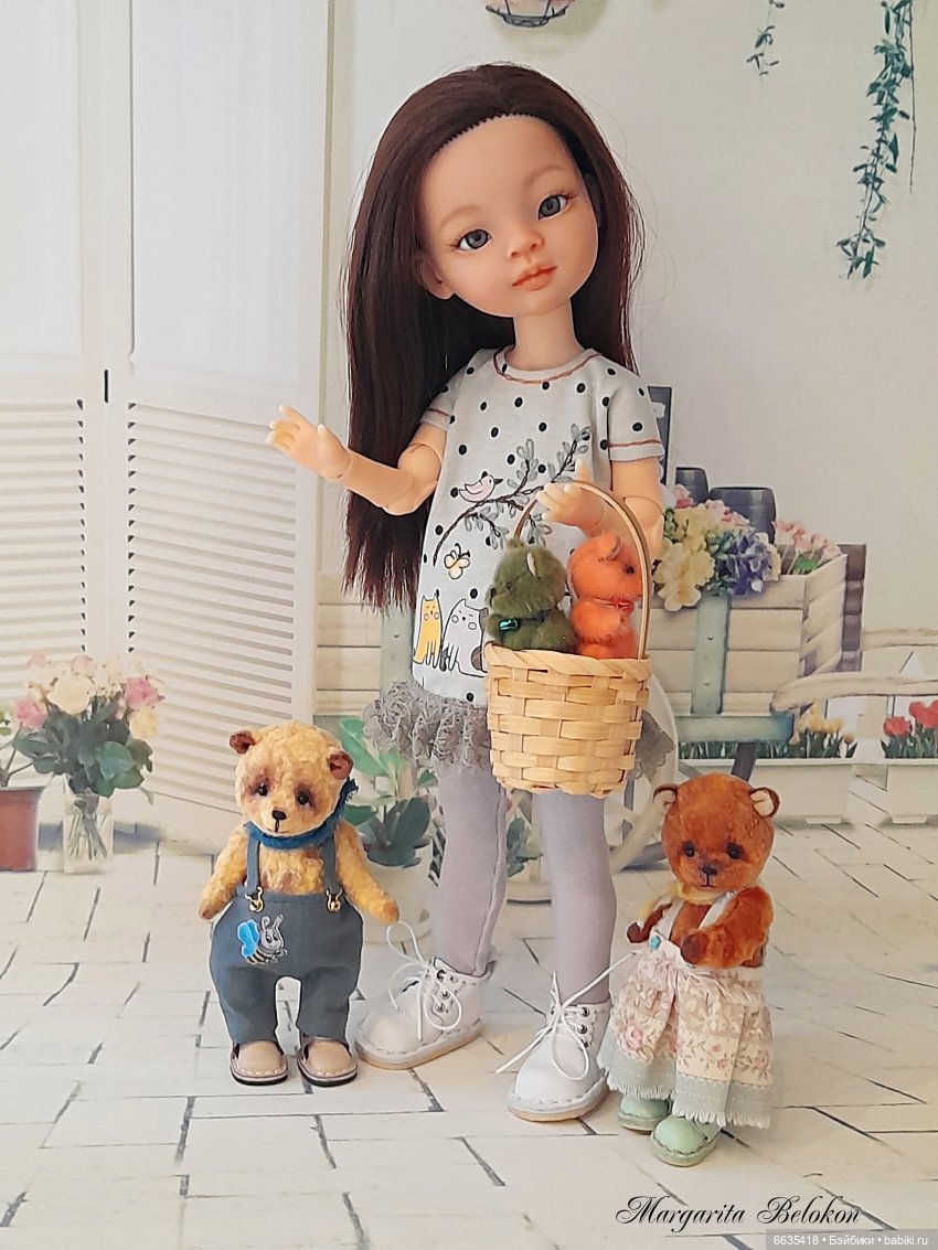 Мила, Апельсинчик и Листочек