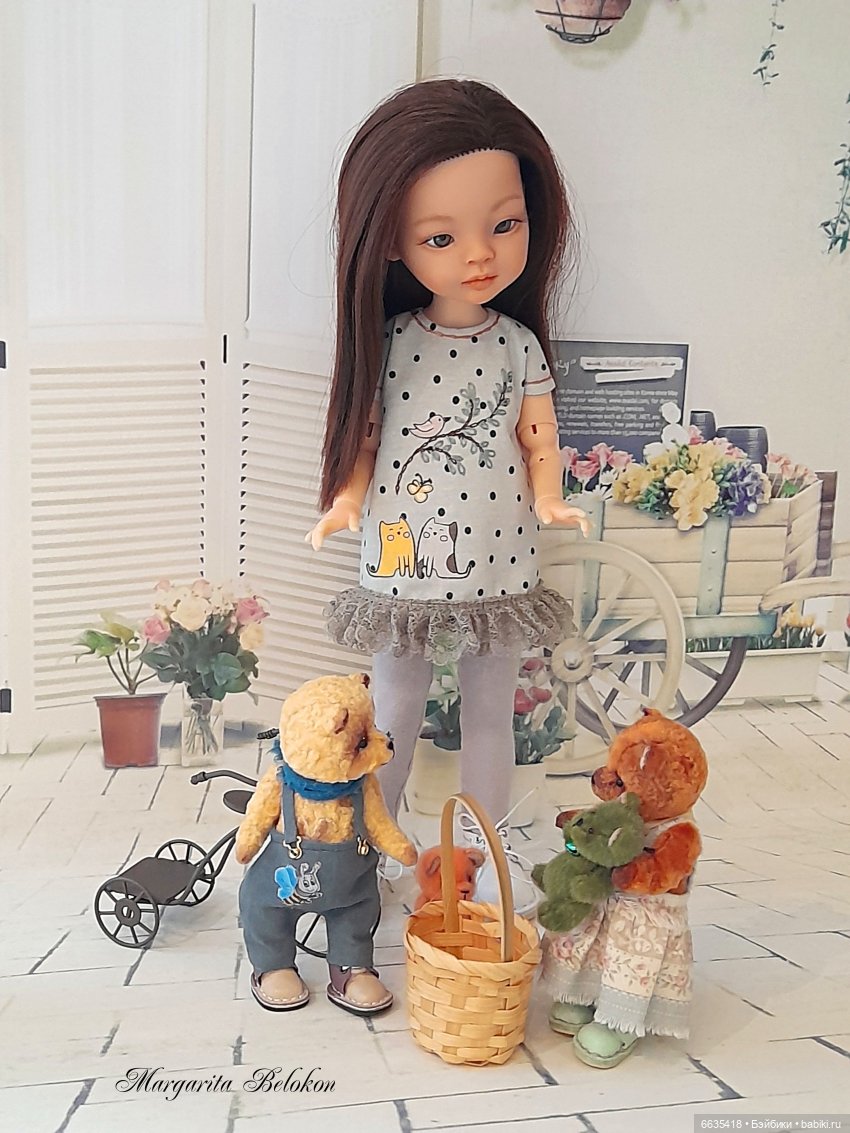 Мила, Апельсинчик и Листочек