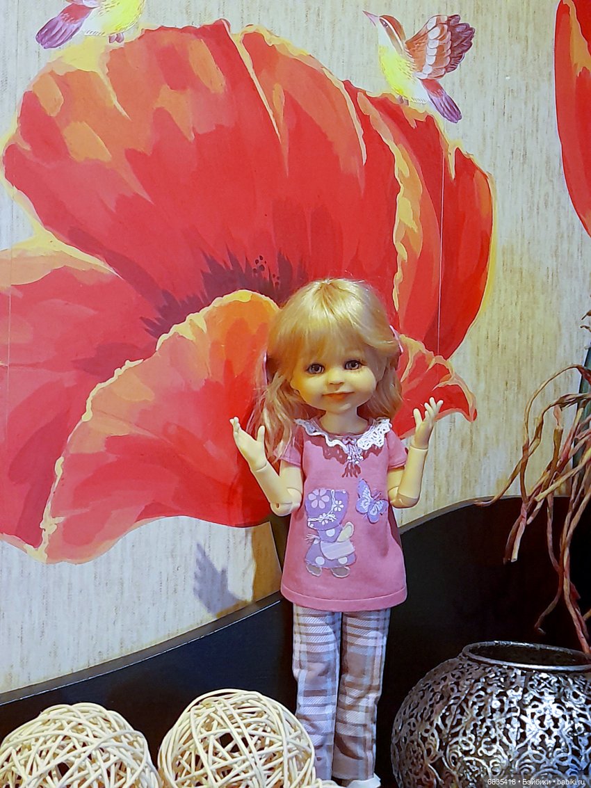 Красные маки — Куклы Paola Reina (Паола Рейна): новинки (фото 4)