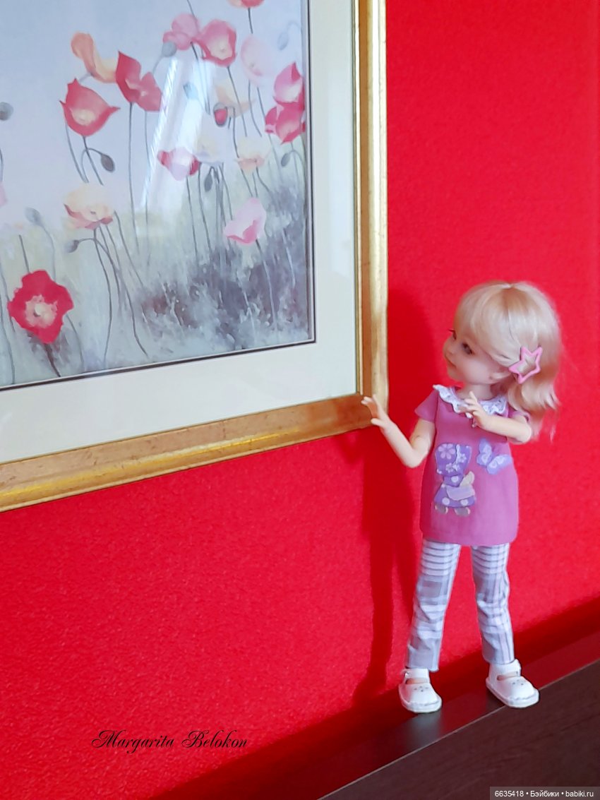 Красные маки — Куклы Paola Reina (Паола Рейна): новинки (фото 5)