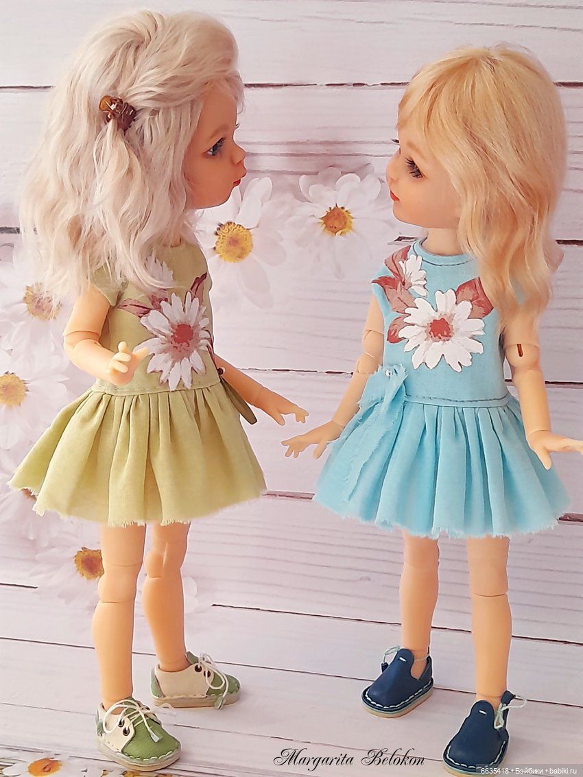 Ромашки — Одежда и обувь для кукол своими руками: фото
