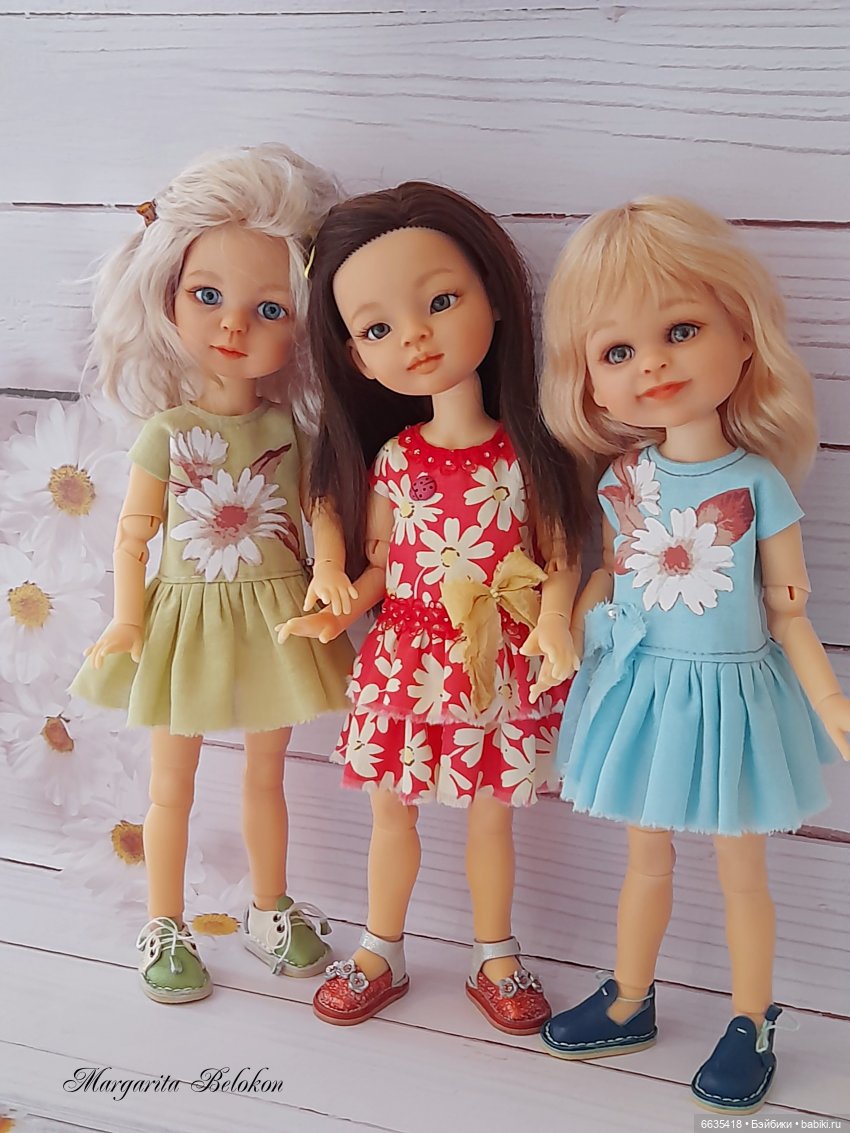 Ромашки — Одежда и обувь для кукол своими руками: фото