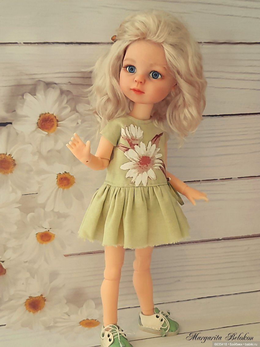Ромашки — Одежда и обувь для кукол своими руками: фото (фото 8)