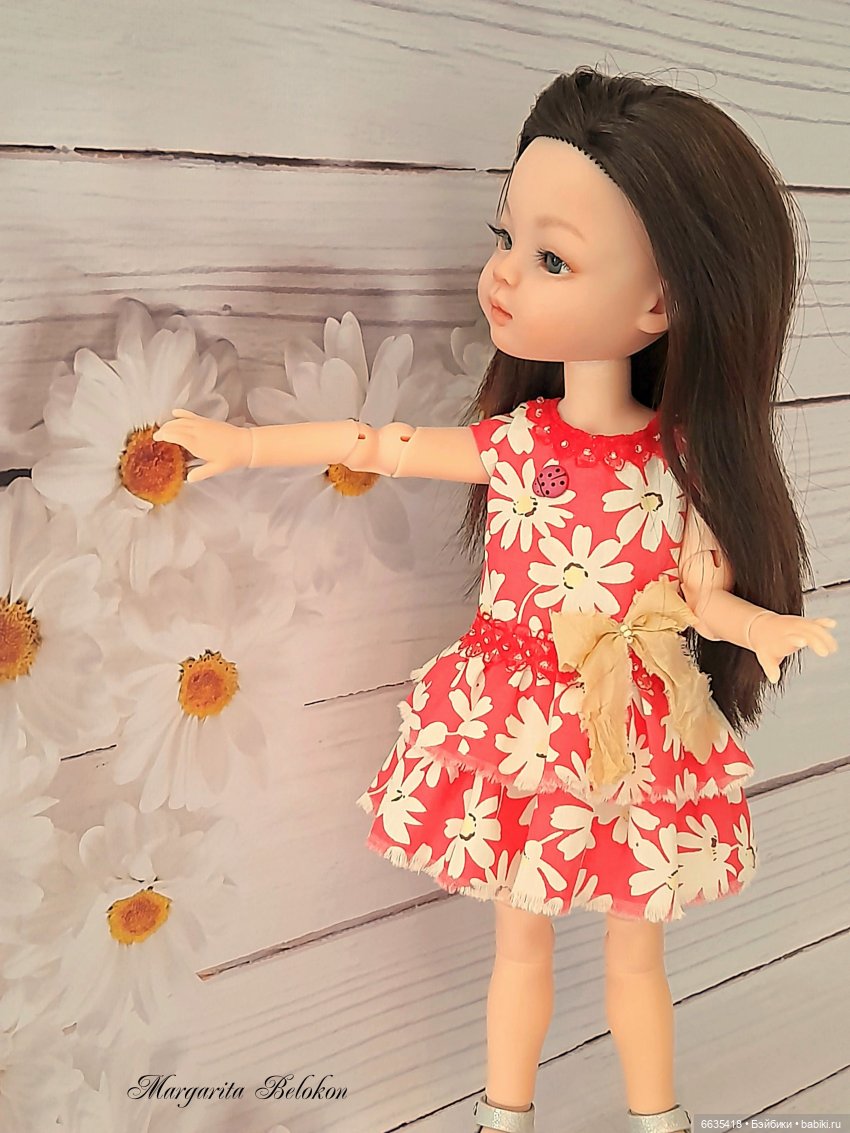 Ромашки — Одежда и обувь для кукол своими руками: фото (фото 2)