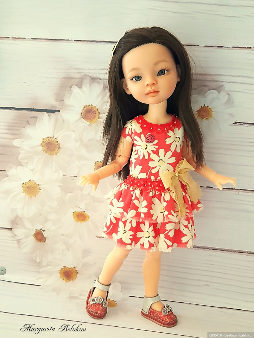 Ромашки — Одежда и обувь для кукол своими руками: фото