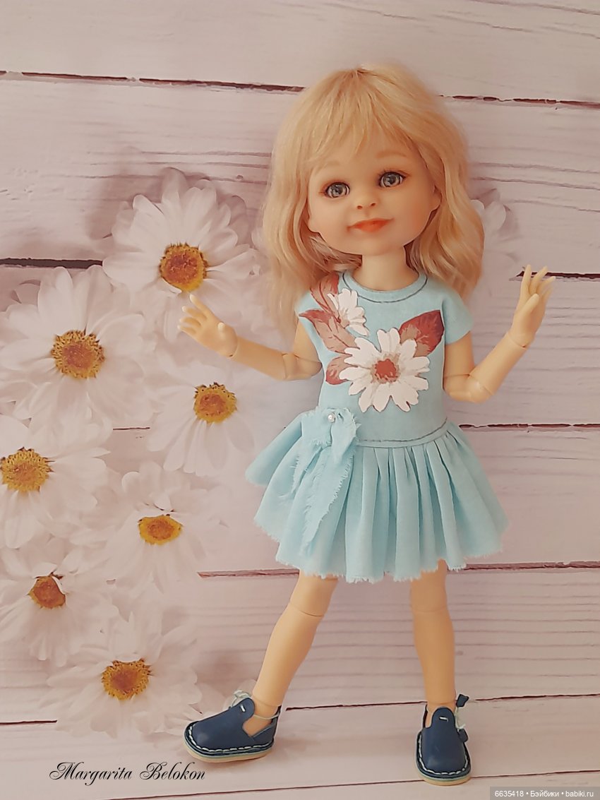 Ромашки — Одежда и обувь для кукол своими руками: фото