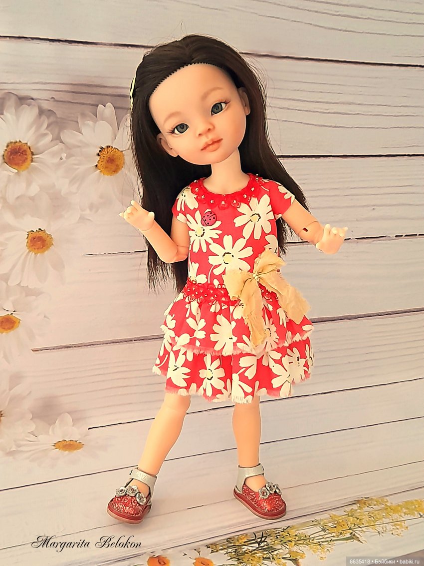 Ромашки — Одежда и обувь для кукол своими руками: фото (фото 6)