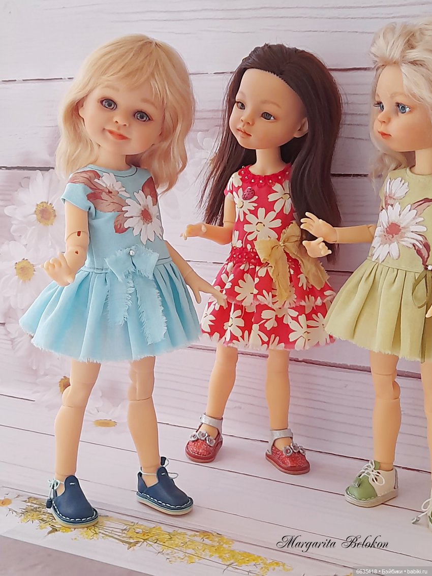 Ромашки — Одежда и обувь для кукол своими руками: фото
