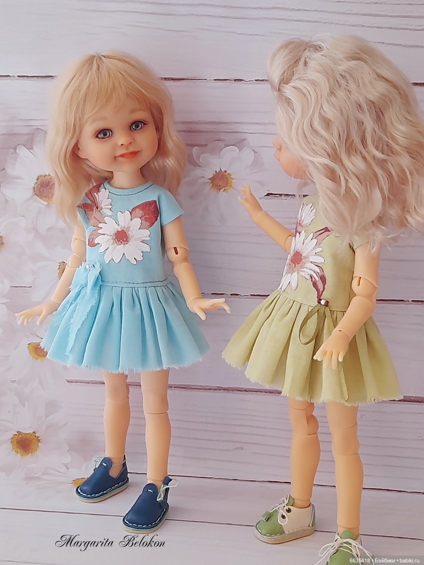 Ромашки — Одежда и обувь для кукол своими руками: фото