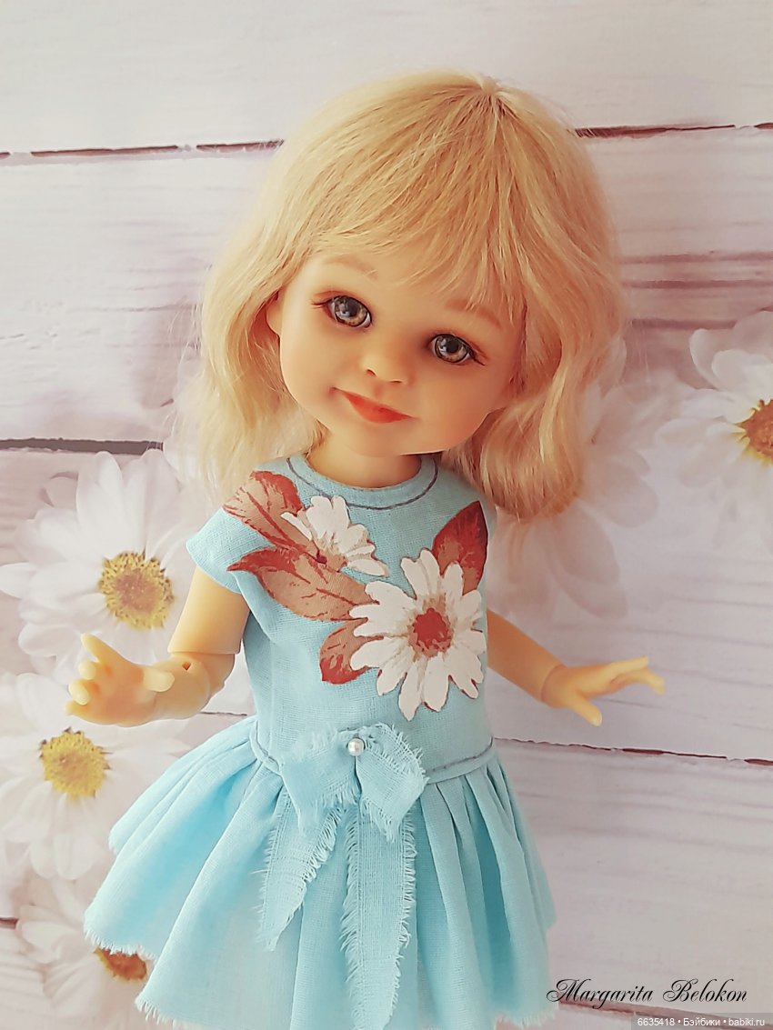 Ромашки — Одежда и обувь для кукол своими руками: фото