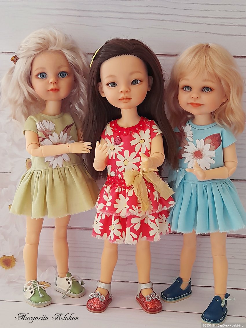 Ромашки — Одежда и обувь для кукол своими руками: фото