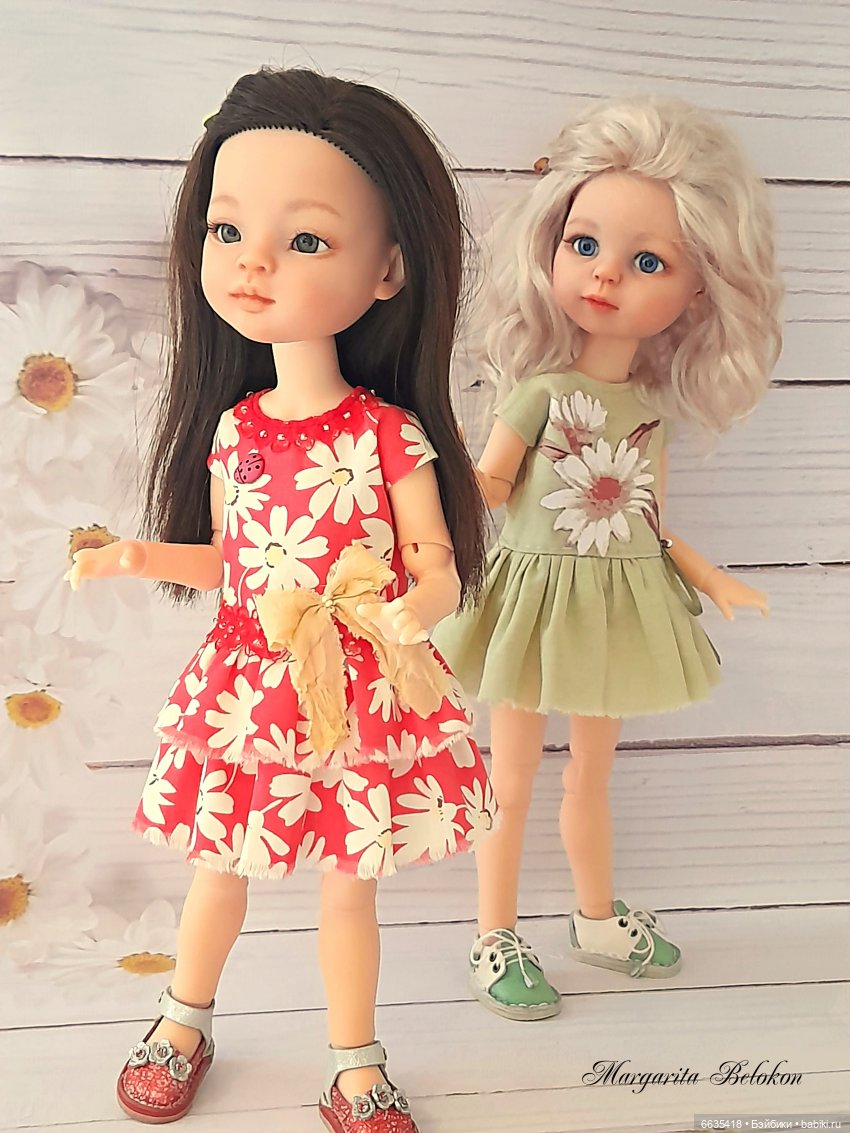 Ромашки — Одежда и обувь для кукол своими руками: фото
