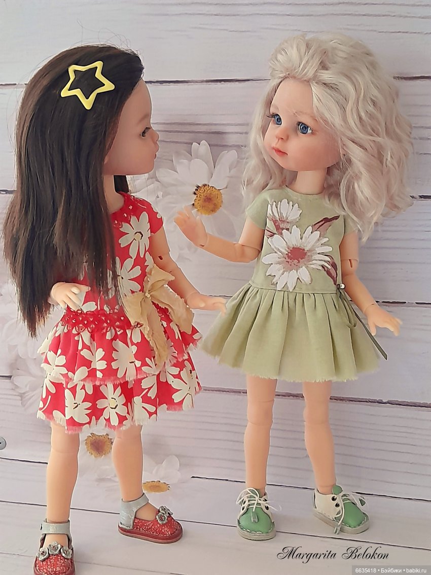 Ромашки — Одежда и обувь для кукол своими руками: фото (фото 10)
